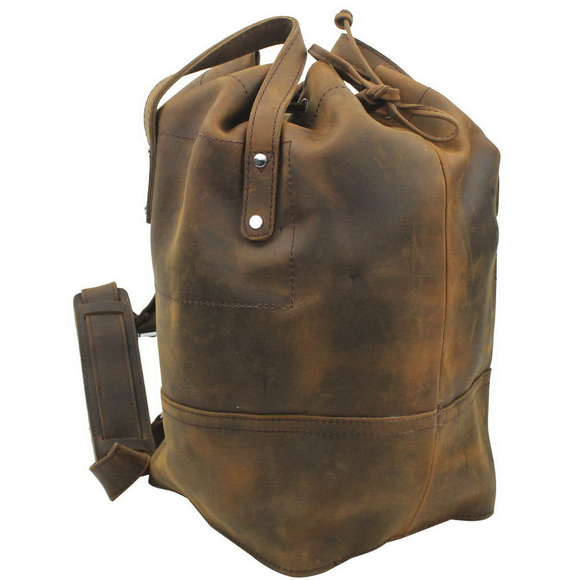 Cowhide Leather Overnight Travel Bag LD02VB